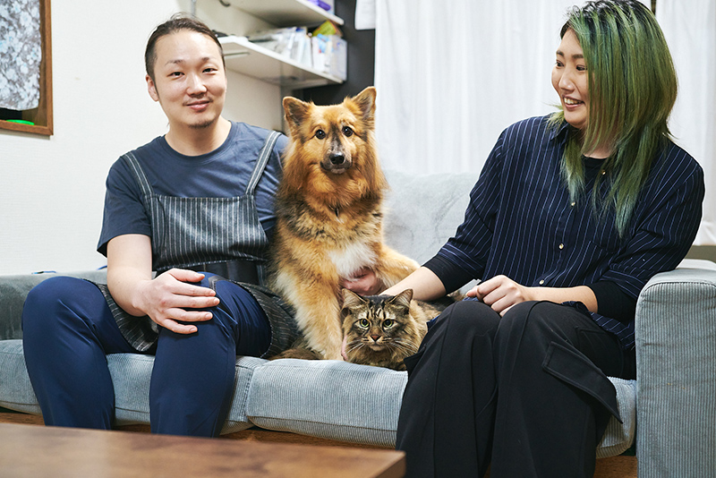 平田 史明さんと家族の画像