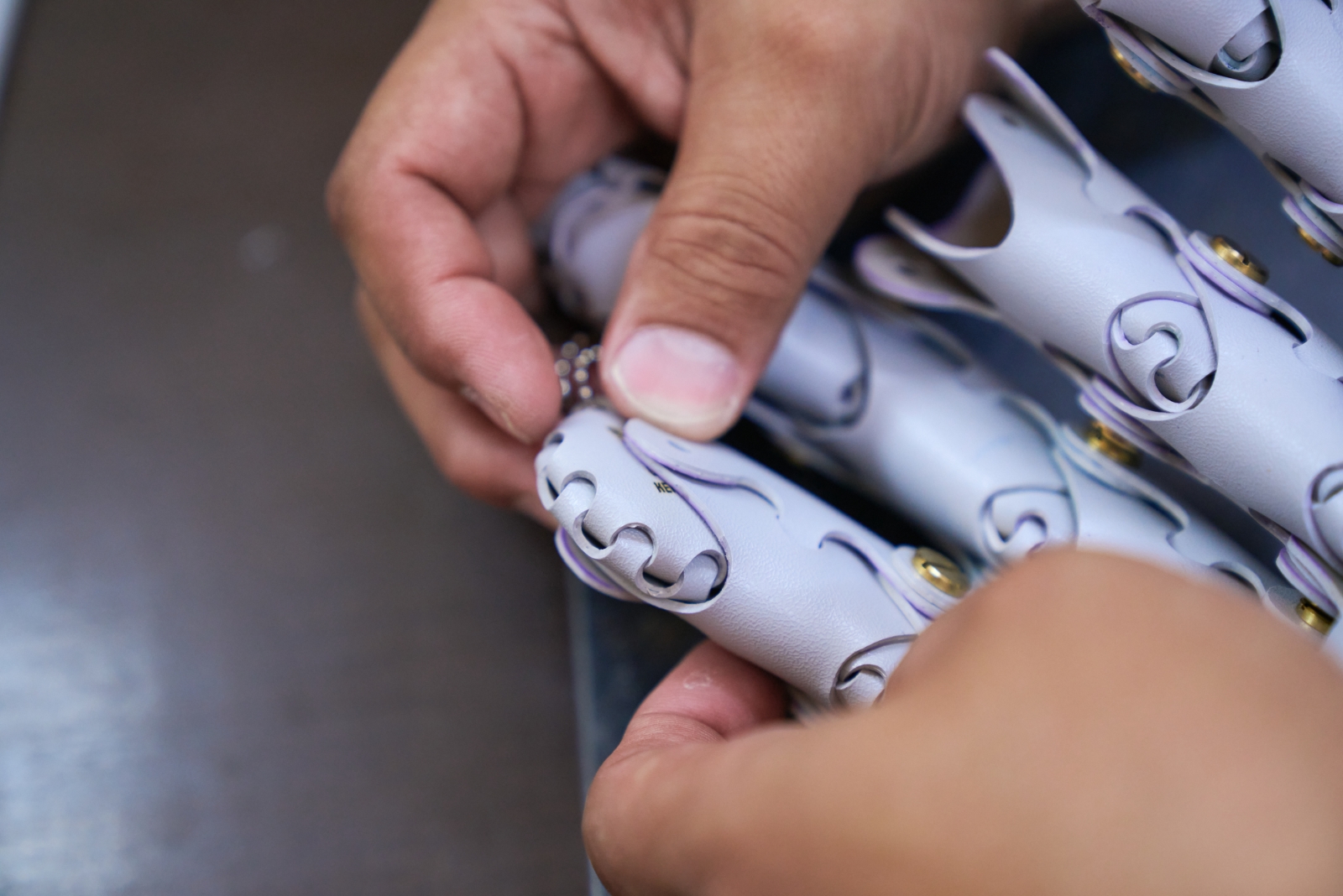 井藤 憲一郎さんの作品 制作の様子