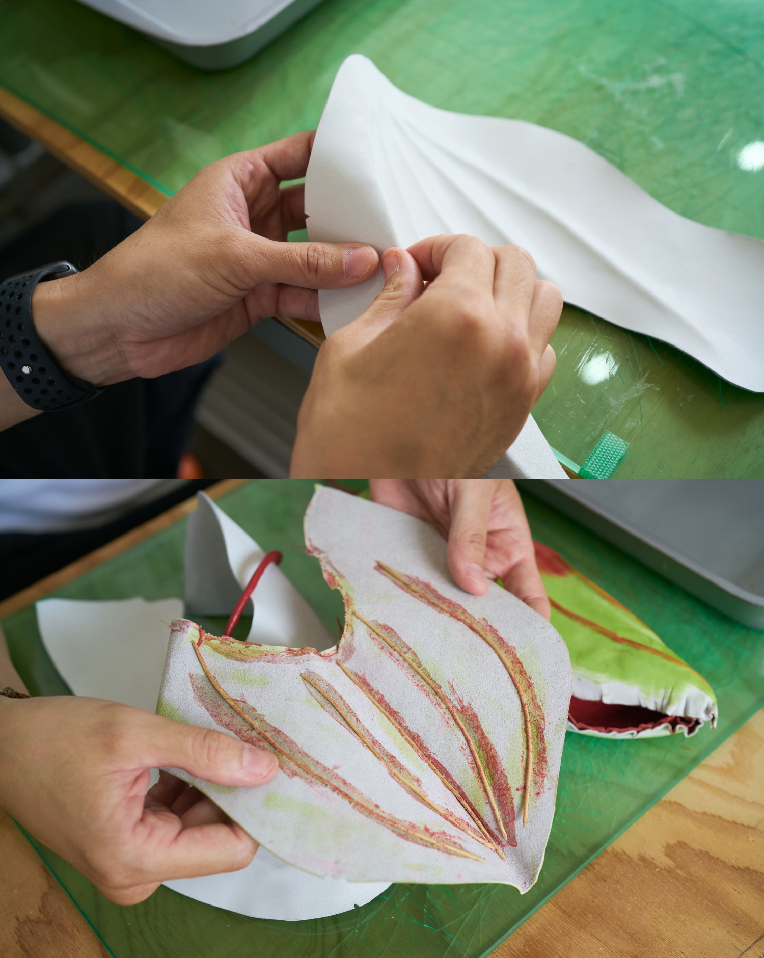 木下 実さんの作品 制作の様子