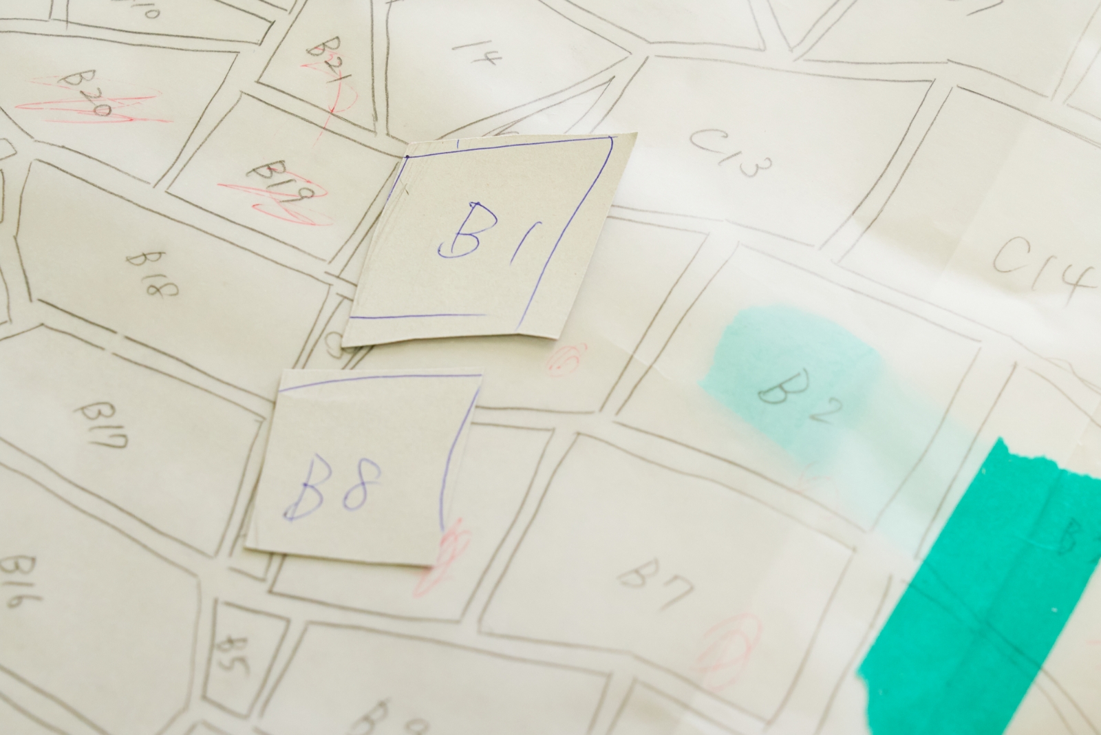 国田 來愛さんの作品 制作の様子