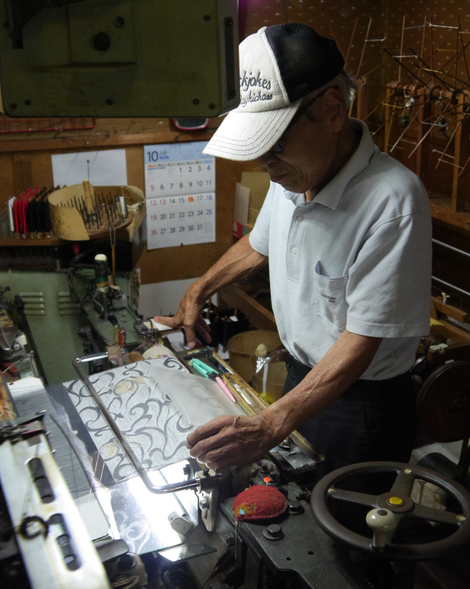 三上 良弘さんの作品 制作の様子