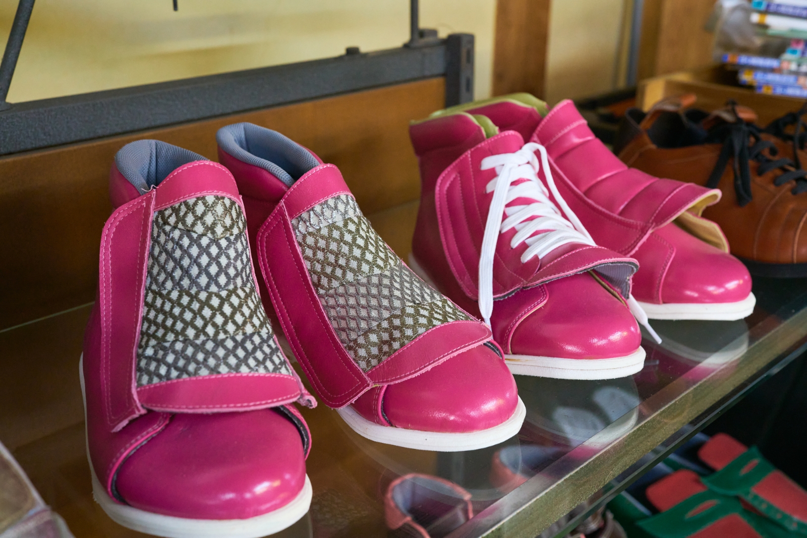 障がい者用の特殊靴 の画像