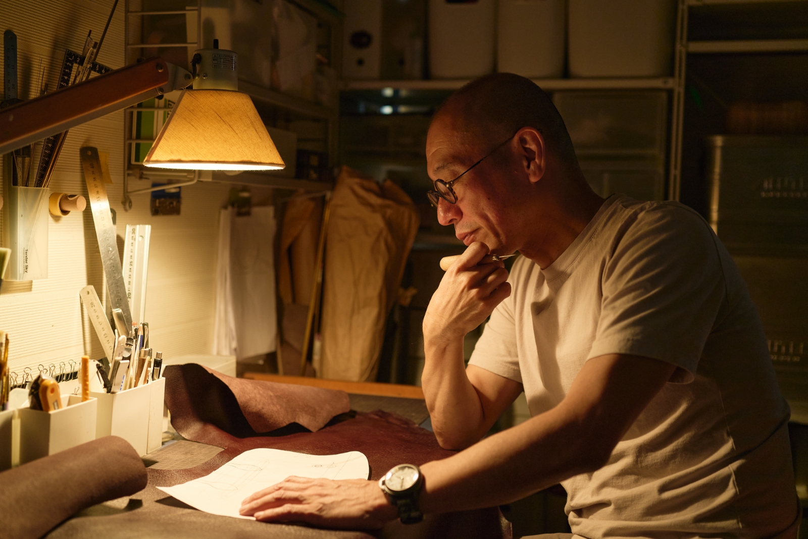 野沢 浩道さんの作品 制作の様子