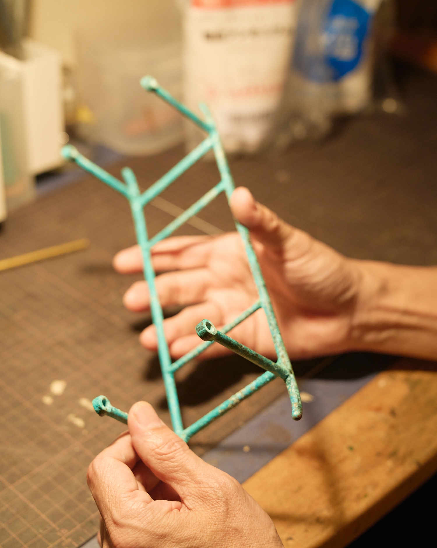 野沢 浩道さんの作品 制作の様子