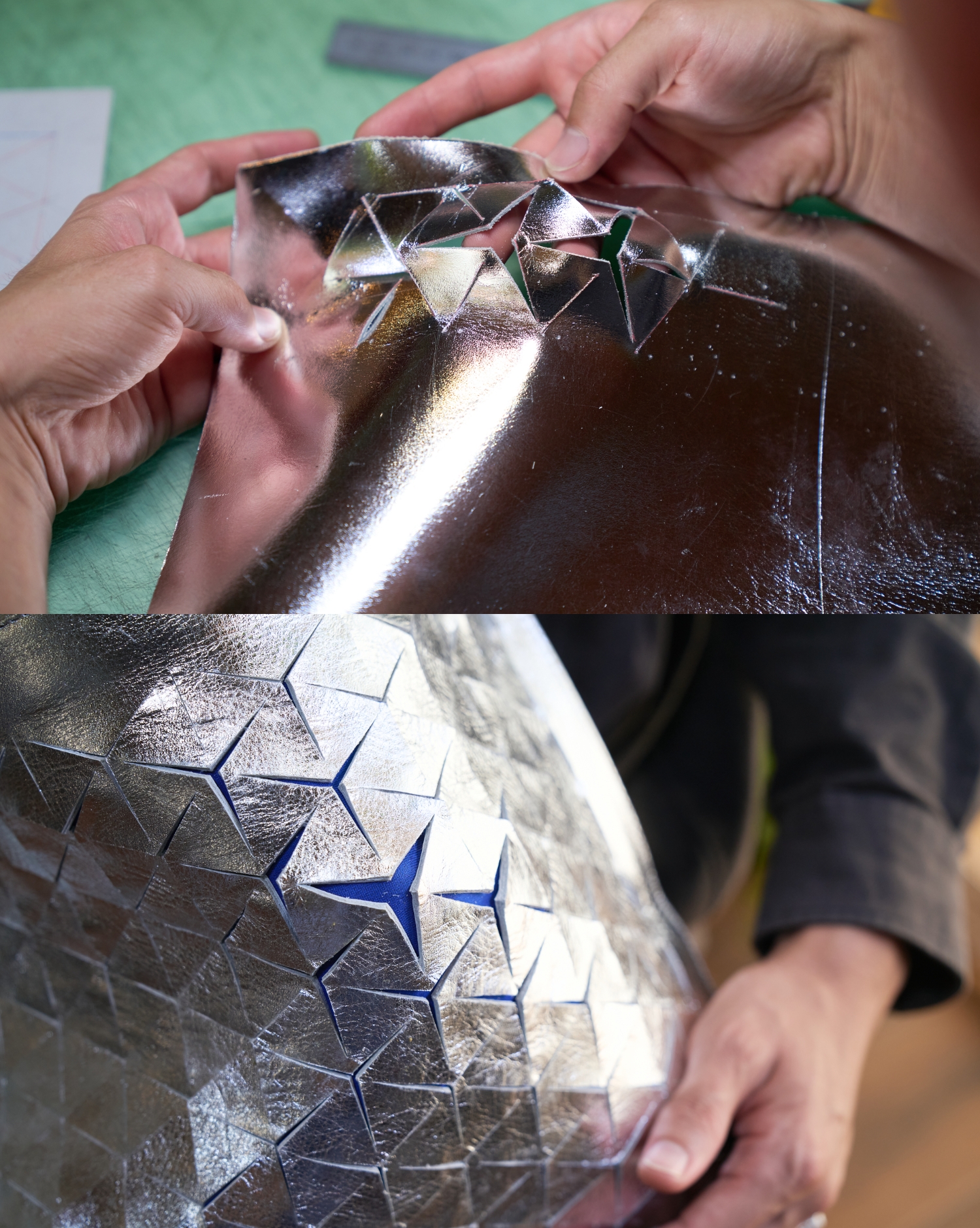 椎名 賢さんの作品 制作の様子